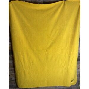 Yellow DaVita Cozy Soft Plush Throw Blanket 50x59 in
